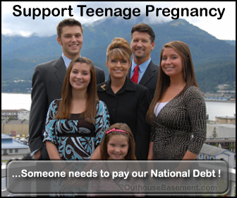 Suuport Teenage Pregnancy - pay down our national debt